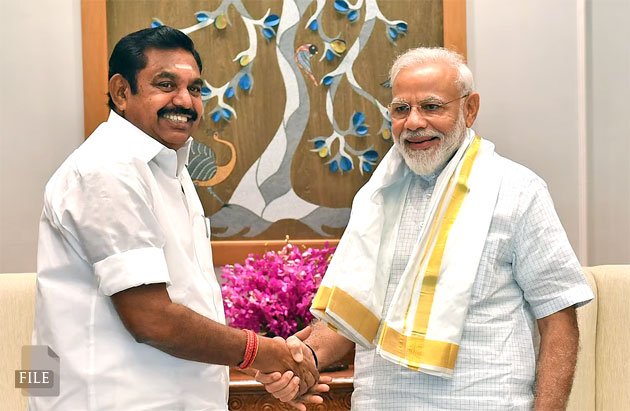 File Photo Modi & Edapadi